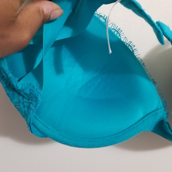 Blue Pushup Bra - Picture 2 of 6